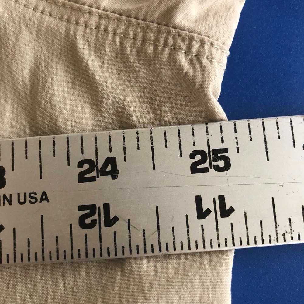 Columbia Beige Shirt Men XL Omni Shade Long Sleeve Fishing UPF Nylon Outdoor - Picture 6 of 7